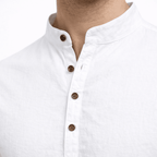 Camisa Polo Masculina Linho Saint Vizencci