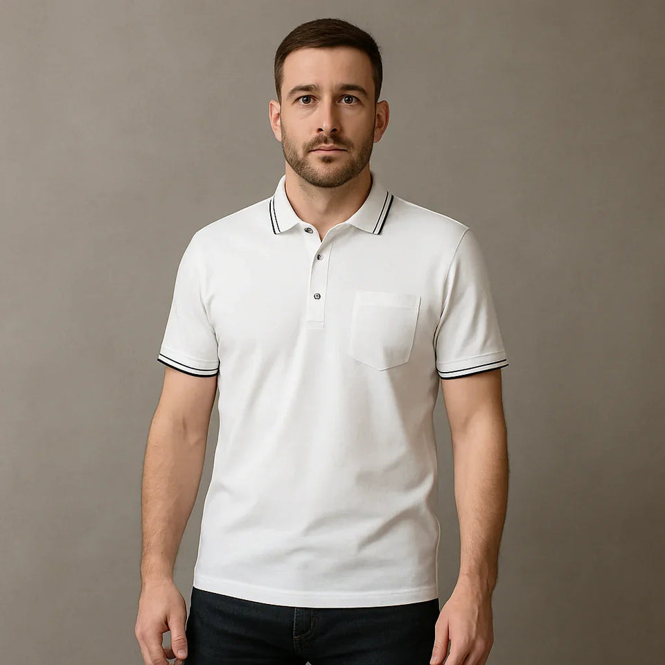 Camisa Polo Masculina Vizencci Barten