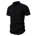 Camisa Polo Masculina Linho Saint Vizencci